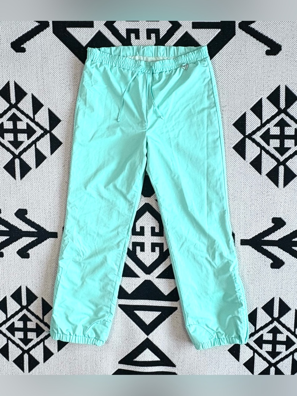 Vintage Obermeyer Gore-Tex Blizzard Ski Pants in Turquoise Mint Size 10